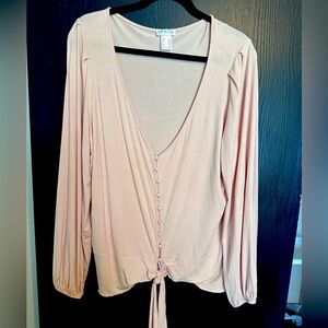 Venus Womens XL pink blouse